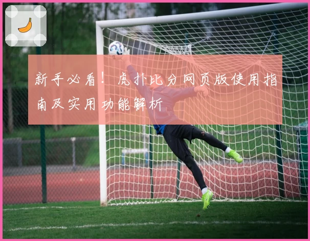 新手必看！虎扑比分网页版使用指南及实用功能解析